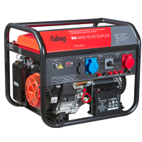 Бензиновый генератор Fubag BS 8500 XD ES DUPLEX + 4Т Extra + Комплект колес и ручек FUBAG в ПОДАРОК 4-х тактный фото
