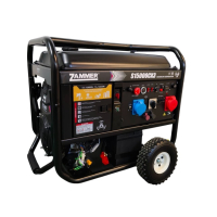 Бензиновый генератор Zammer S15000CX3 передвижной фото