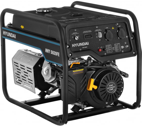 Бензиновый генератор Hyundai HHY 5020FE фото