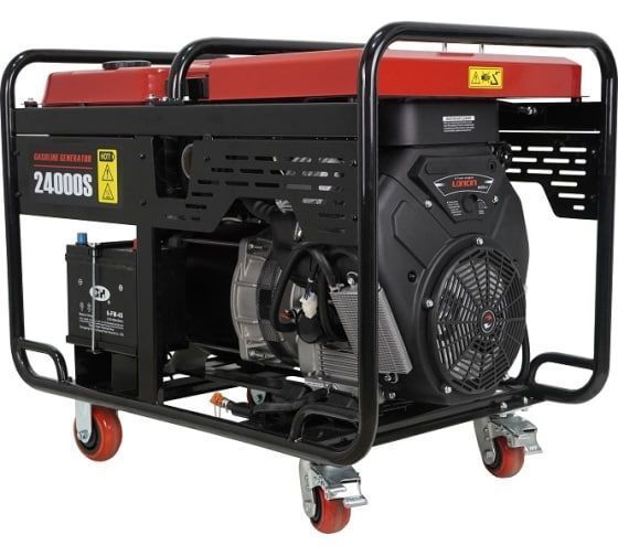 Бензиновый генератор Loncin LC24000S 4-х тактный фото