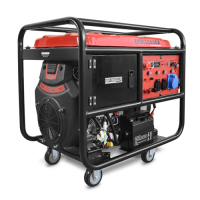 Бензиновый генератор REDVOLT EPB12000EA для дома фото