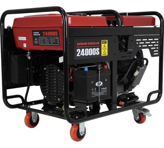 Бензиновый генератор Loncin LC24000S 4-х тактный фото