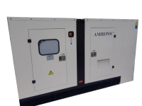 Дизельный генератор Амперос LG150C (110 кВт) в кожухе с АВР  фото