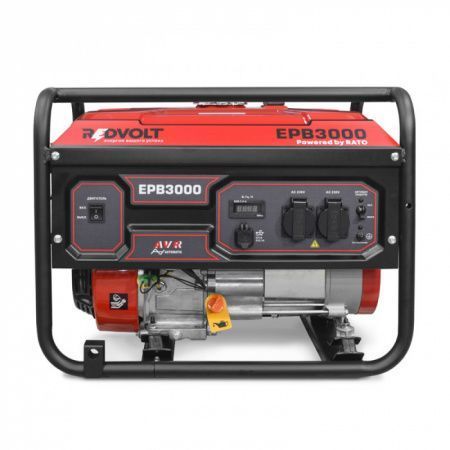 Бензиновый генератор REDVOLT EPB3000 мини фото