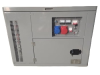 Дизельный генератор Амперос LDG12000E-3 стартер в кожухе  синхронный фото