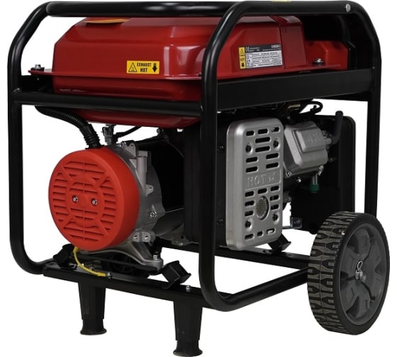 Бензиновый генератор Loncin GH6500-2 для газового котла фото