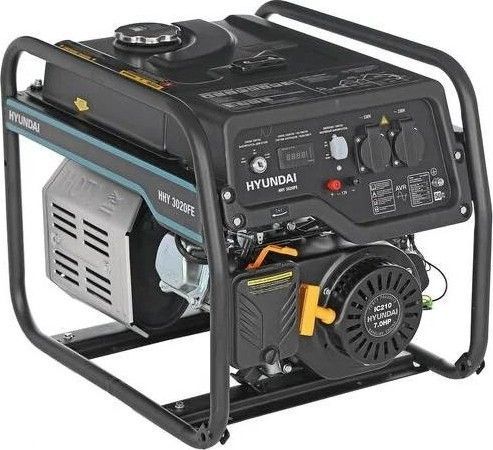 Бензиновый генератор Hyundai HHY 3020FE мини фото