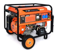 Бензиновый генератор MVAE БГ 6500 для дома фото