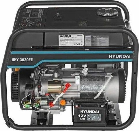 Бензиновый генератор Hyundai HHY 3020FE мини фото