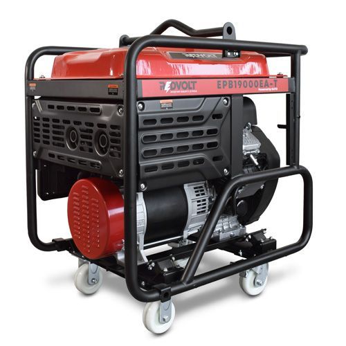 Бензиновый генератор REDVOLT EPB19000EA-T передвижной фото