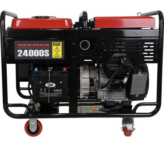 Бензиновый генератор Loncin LC24000S 4-х тактный фото