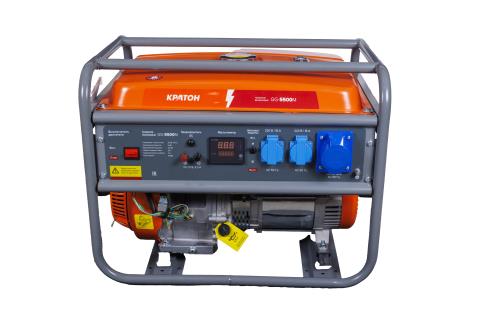 Бензиновый генератор КРАТОН GG-5500M для дома фото