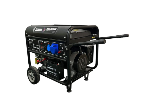 Бензиновый генератор Zammer S9500CXE - 8кВт портативный фото