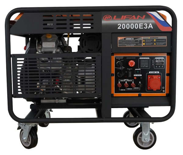 Бензиновый генератор Lifan 20000E3A фото