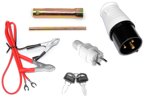 Бензиновый генератор ТСС SGG 3200EN Duplex для газового котла фото