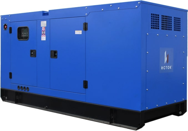 Дизельный генератор Исток АД200С-Т400-РПМ35 в кожухе  4-х тактный фото