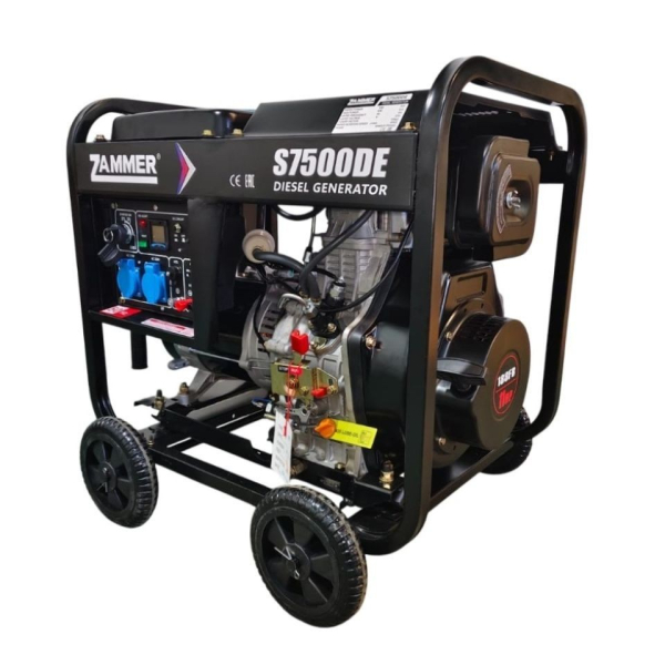 Дизельный генератор Zammer S7500DE S7500DE для дома фото