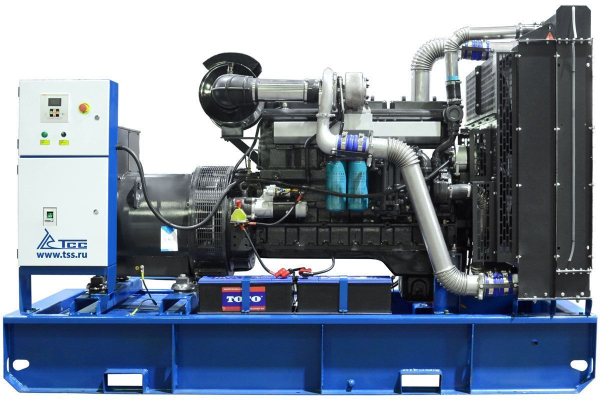 Дизельный генератор ТСС АД-250С-Т400 в погодозащитном кожухе 025284 4-х тактный фото