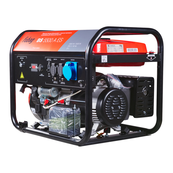 Бензиновый генератор Fubag BS 5500 A ES для дома фото