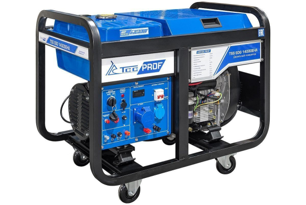 Дизельный генератор ТСС SDG 14000EHA 100139 для газового котла фото