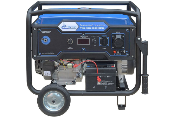 Бензиновый генератор ТСС SGG 8000EHNA в кожухе МК-1.1 мини фото
