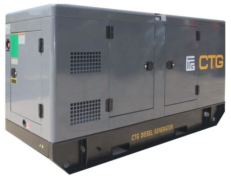 Дизельный генератор CTG AD-275RE в кожухе фото