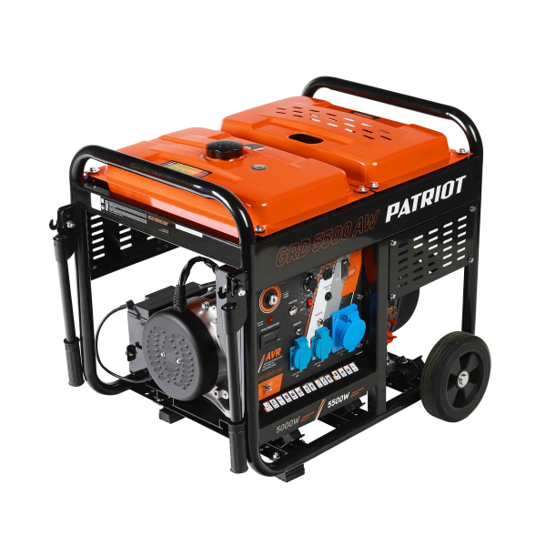Дизельный генератор PATRIOT GRD 5500 AW 472702255 для газового котла фото