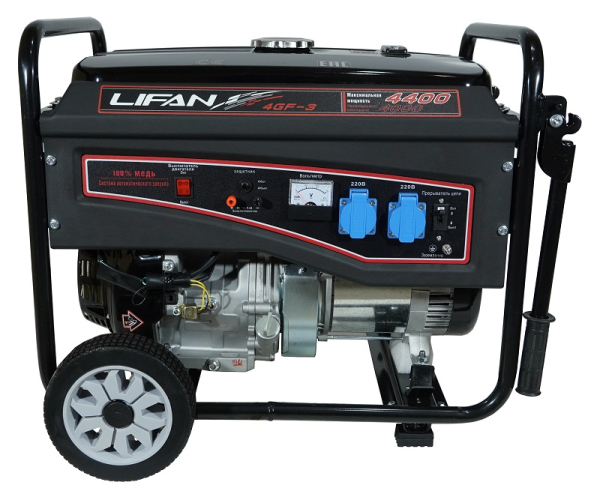 Бензиновый генератор Lifan 4 GF-3 (LF5000) для дома Бензиновый генератор Lifan 4 GF-3 (LF5000) для дома фото