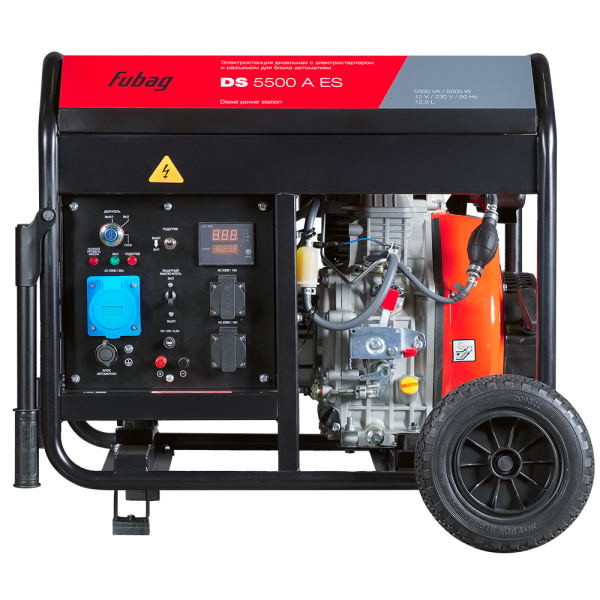 Дизельный генератор Fubag DS 5500 A ES 641694 для гаража фото