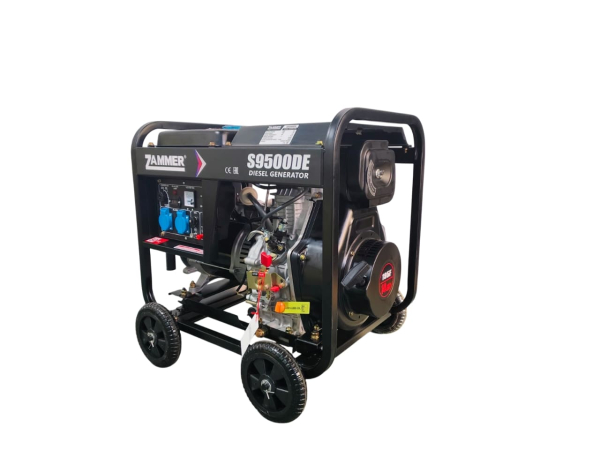 Дизельный генератор Zammer S9500DE - 6,5кВт S9500DE портативный фото