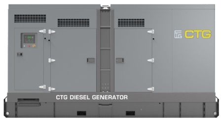 Дизельный генератор CTG 1250P в кожухе с АВР (альтернатор Leroy Somer) фото