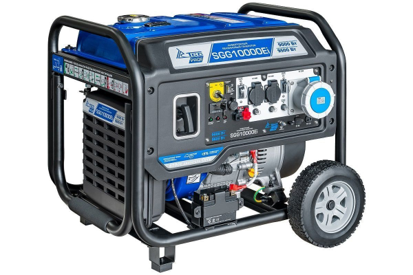 Бензиновый инверторный генератор ТСС SGG 10000Ei для дома фото