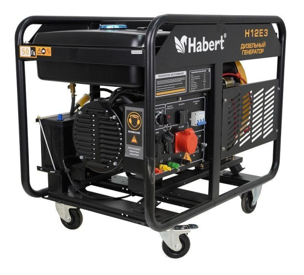 Дизельный генератор Habert H12E3 00157569 портативный Дизельный генератор Habert H12E3 00157569 портативный фото