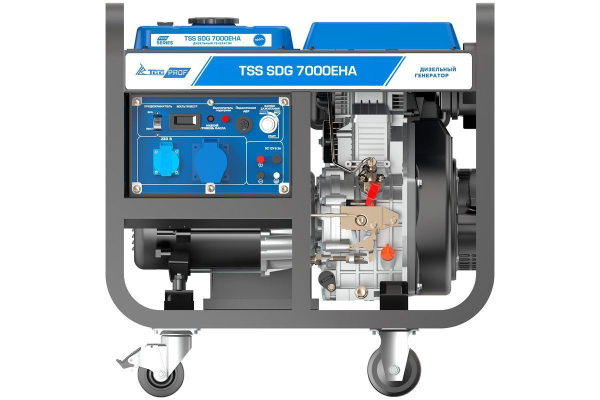 Дизельный генератор ТСС SDG 7000EH3A 100034 портативный Дизельный генератор ТСС SDG 7000EH3A 100034 портативный фото