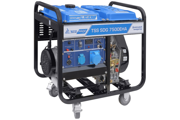 Дизельный генератор ТСС SDG 7500EHA 100026 для газового котла фото