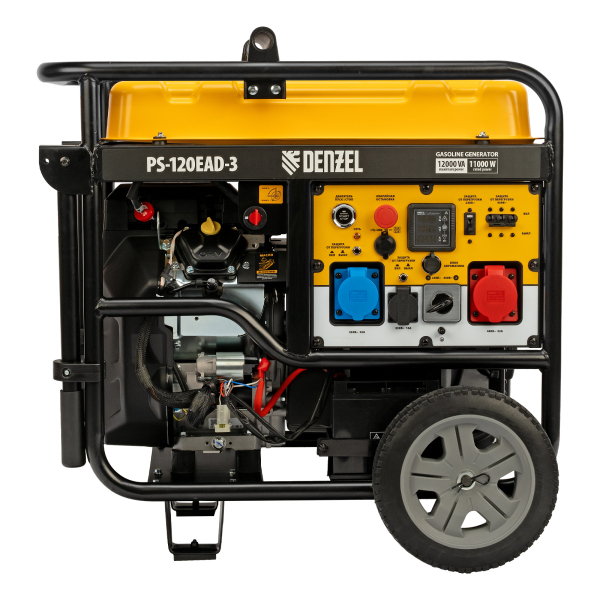 Бензиновый генератор DENZEL PS-120EAD-3 2-х тактный фото