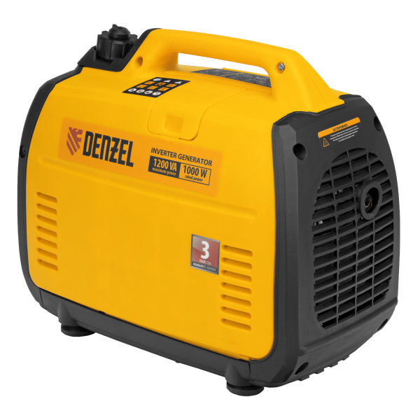Бензиновый инверторный генератор DENZEL GT-1200iS для газового котла фото