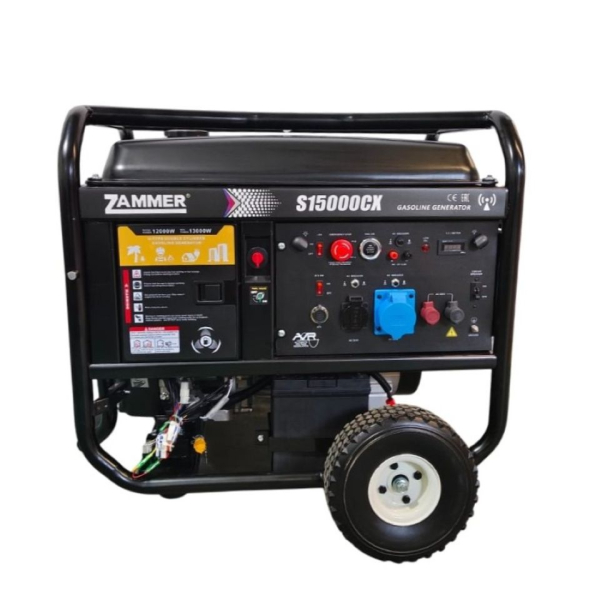 Бензиновый генератор Zammer S15000CX для дома фото