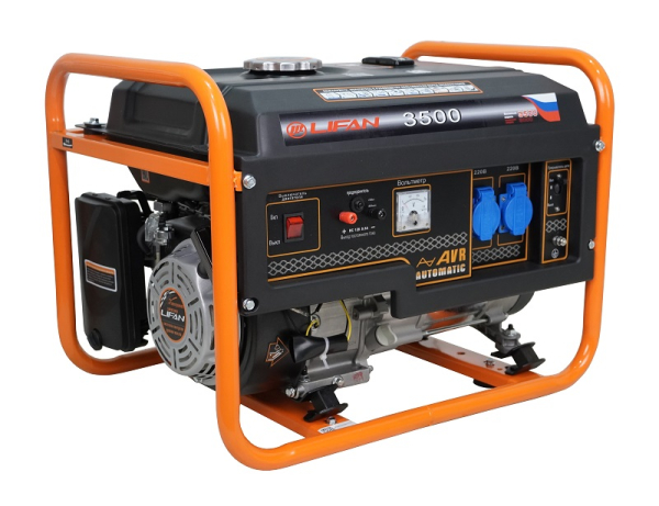 Бензиновый генератор Lifan 3 GF-6 (LF3500) мини фото