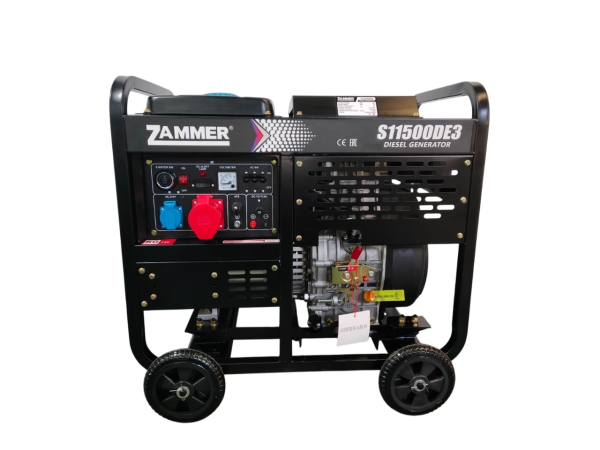 Дизельный генератор Zammer S11500DE3 - 9,5кВт S11500DE3 портативный Дизельный генератор Zammer S11500DE3 - 9,5кВт S11500DE3 портативный фото