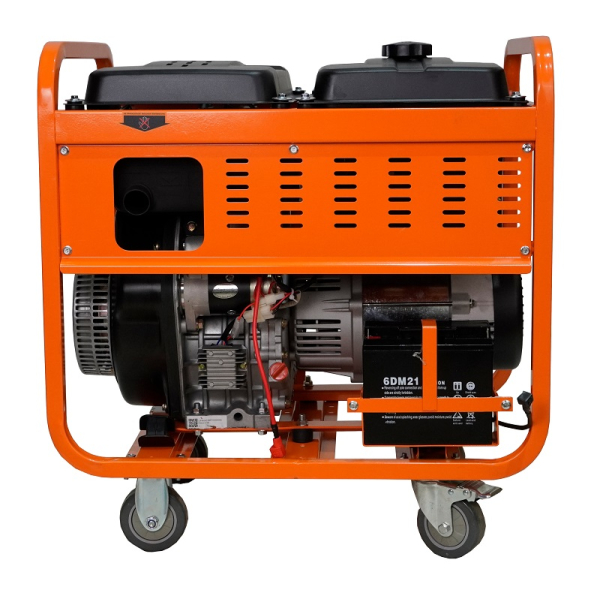 Дизельный генератор Lifan DG6500EA 00157306 портативный фото