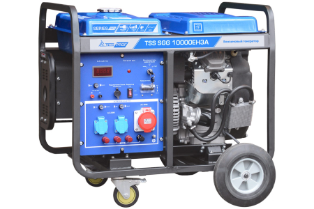 Бензиновый генератор ТСС SGG 10000EH3A фото