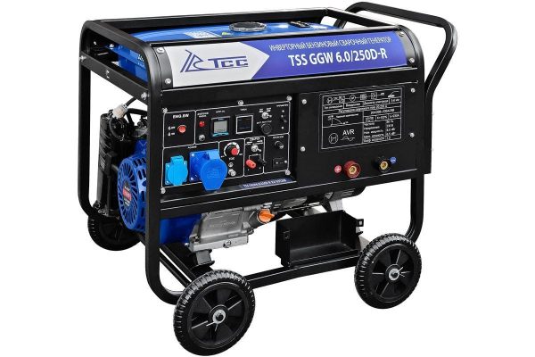 Бензиновый сварочный генератор ТСС GGW 6.0/250D-R для дома фото
