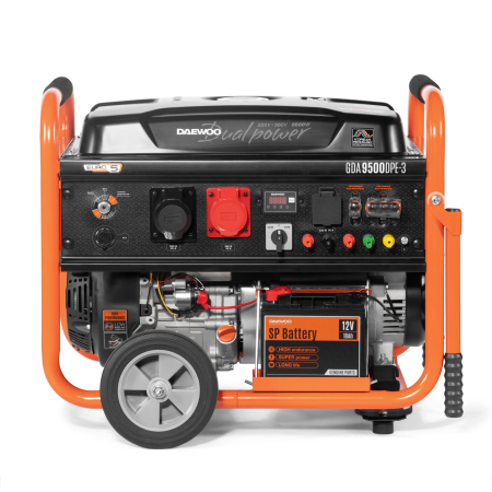 Бензиновый генератор DAEWOO GDA 9500DPE-3 фото