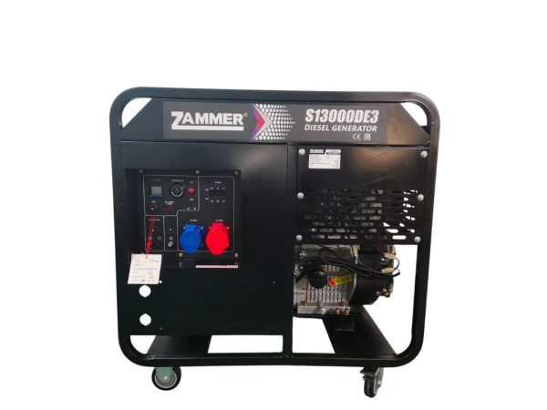 Дизельный генератор Zammer S13000DE3 S13000DE3 переносной фото