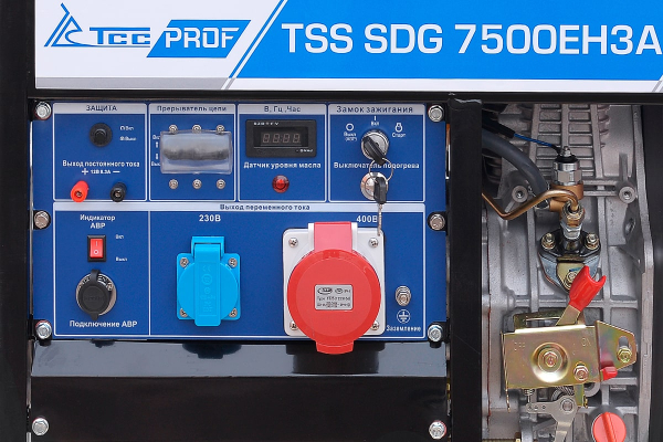 Дизельный генератор ТСС SDG 7500EH3A 100027 фото