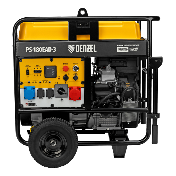 Бензиновый генератор DENZEL PS-180EAD-3 2-х тактный фото