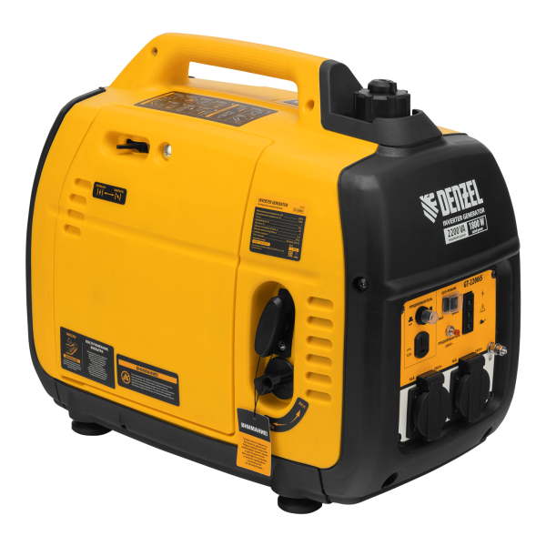 Бензиновый инверторный генератор DENZEL GT-2200iS для дома фото