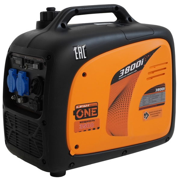 Бензиновый инверторный генератор Lifan 3800i для газового котла фото