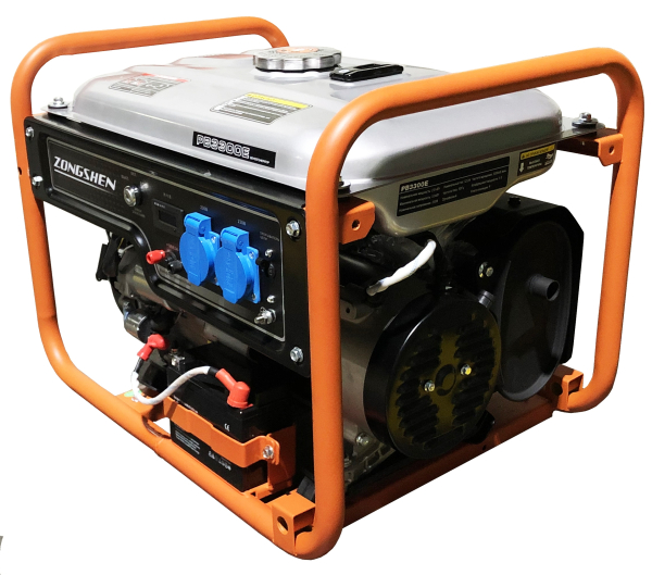 Бензиновый генератор Zongshen PB 3300 E для газового котла фото